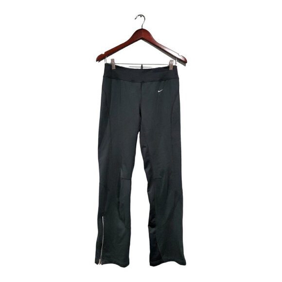 Nike Womens Black Athleisure Active Fit Dry Straight Leg Yoga Pants Size Small - Picture 1 of 14